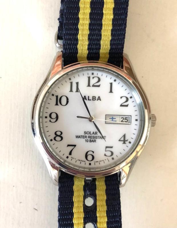 SEIKO ALBA SOLAR V158-0AX0 10 BAR 腕時計#21