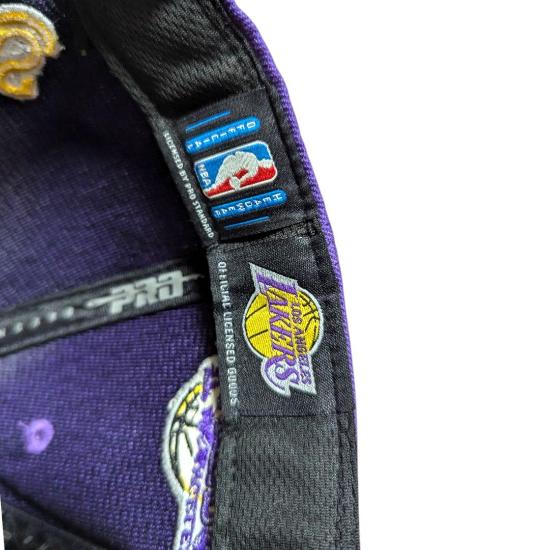 NBAロサンゼルスレイカーズLAKERSキャップ帽子スナップバック