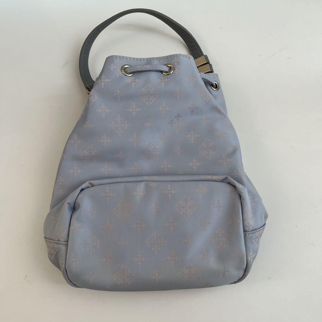 名品】4wayレザー巾着ショルダーバッグ［chi企画］ （ショルダー