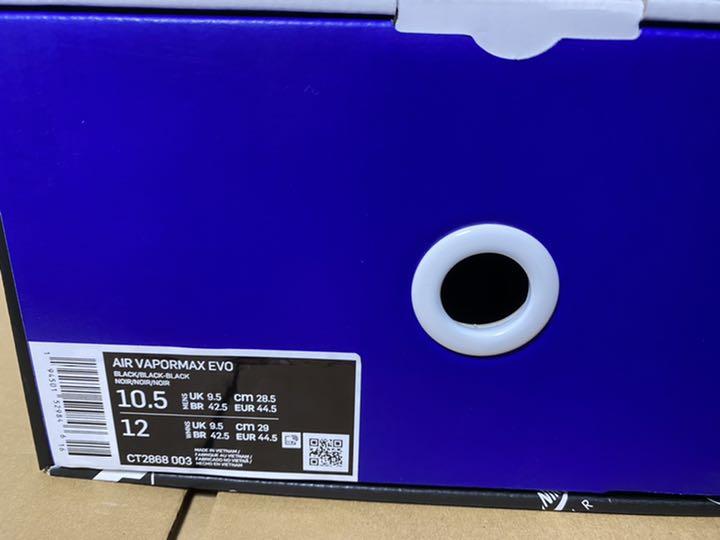 通販正規品 NIKE EVOナイキ エアヴェイパーマックスエヴォ 3v9Je-m34069282145 AIR VAPORMAX 低価爆買い