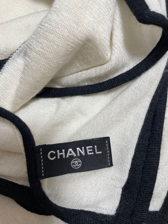 本店 シャネルCHANEL ストール貴重入手困難 カシミヤ シルクセレブ愛用