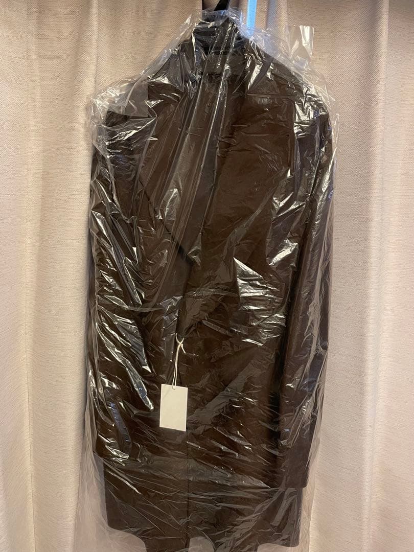 ENOF イナフ wool rever half coat ブラウン 02 ENOF イナフ wool rever half coat ブラウン 02