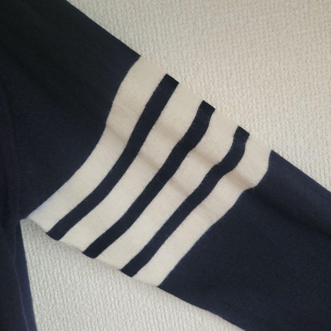 トムブラウン THOM BROWNE 4bar メリノクルーネックニットセーター