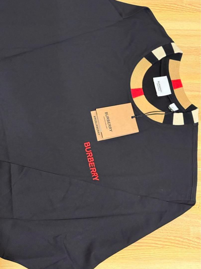 【新品・紙袋付き】BURBERRY バーバリー 長袖 Tシャツ Lサイズ