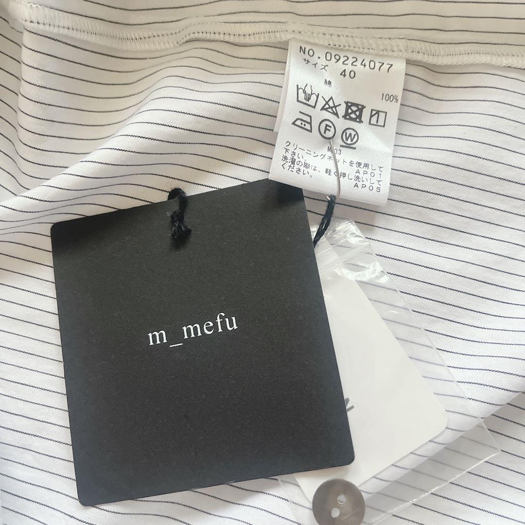 新品未使用✨ 芽風 m_mefu メフウ センソユニコ 変形ヘム ブラウス 新品未使用✨ 芽風 m_mefu メフウ センソユニコ 変形ヘム