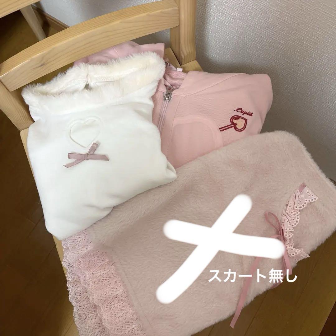 bobon21 スカート トップス パーカー セット 8,590円