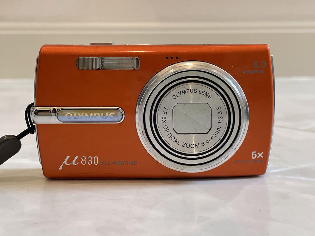 OLYMPUS μ830 ALL WEATHER B 動作確認品 動作品 オリンパス Olympus μ 830 オレンジ 動作品 - メルカリ