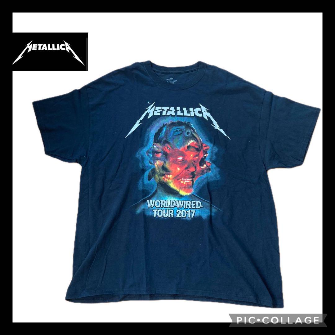 美品 ★USA古着★ Metallica ワールドワイドツアー2017 Tシャツ