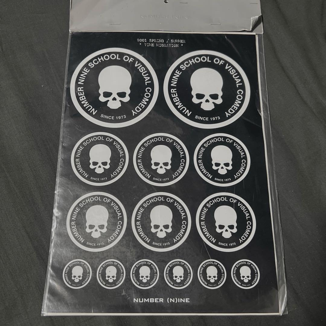 number （n）ine sticker