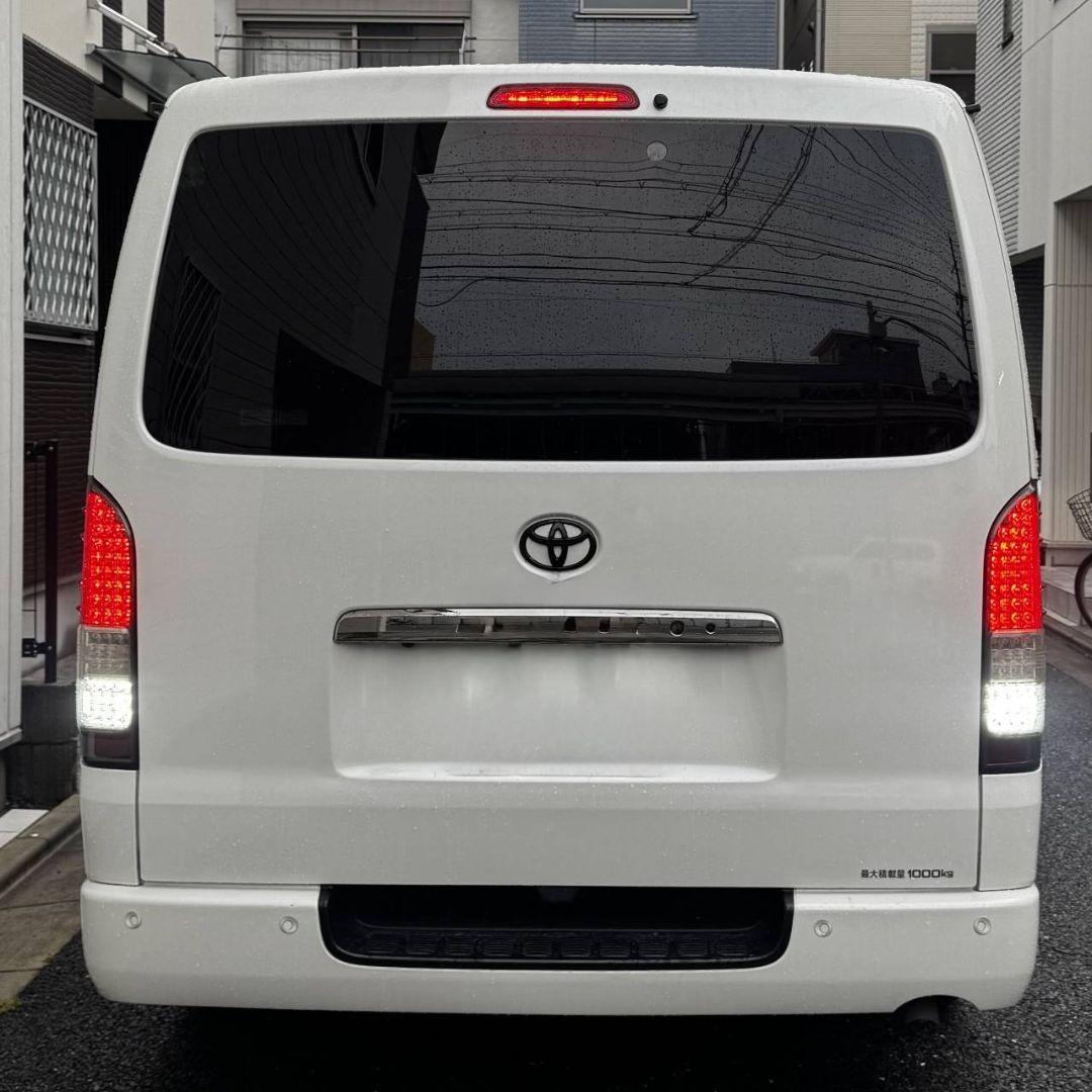 ハイエース LEDテールランプ シーケンシャルウインカー ハーフスモーク