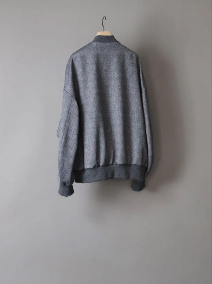 ETHOSENS(エトセンス)/Jacquard MA1/Gra