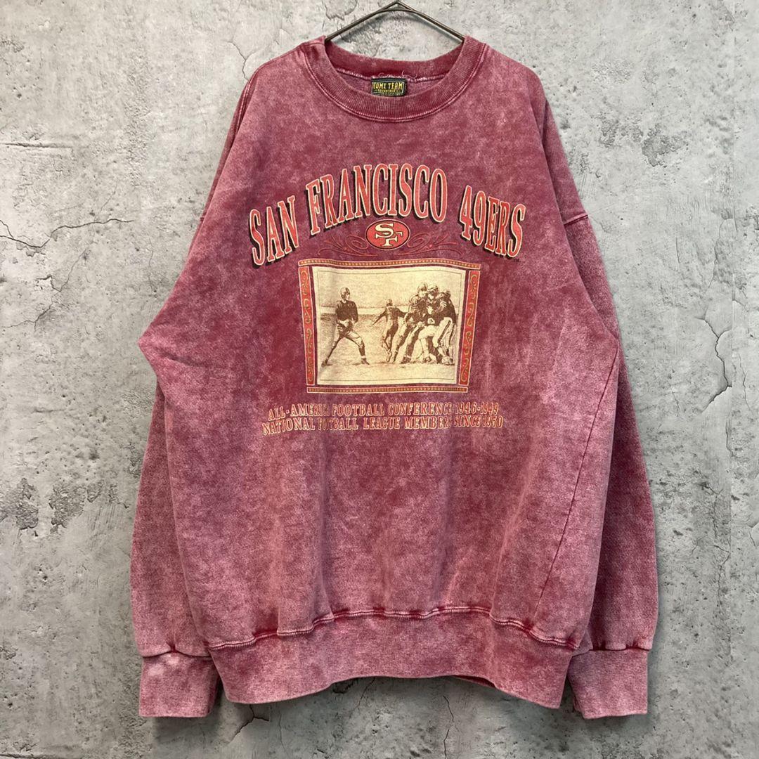 USA製 アメフト チームスウェット ロゴプリントメンズ2XL gjwGv-m34081495135 レトロ NFL 正規店