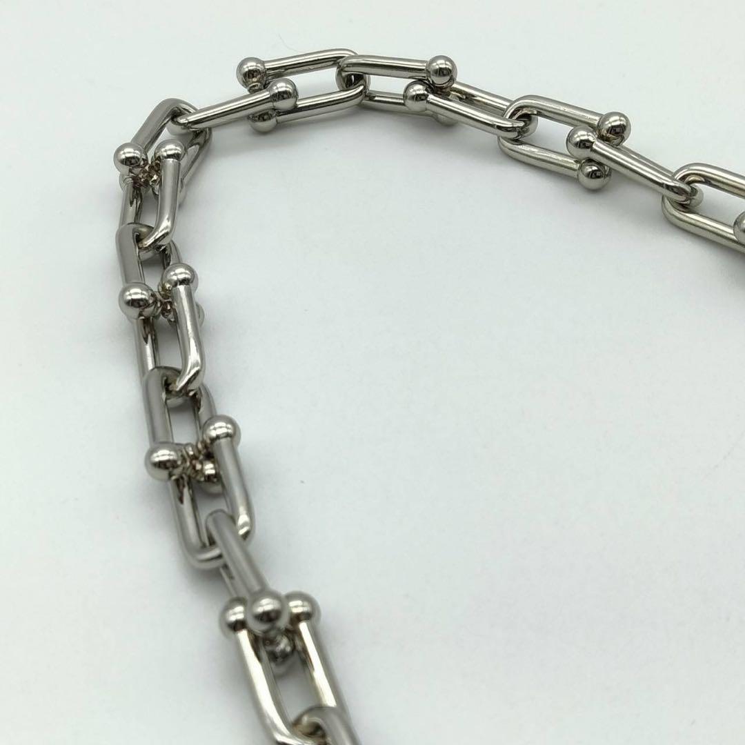 新品 ハードウェア ネックレス メンズ レディース チェーン シルバー 925