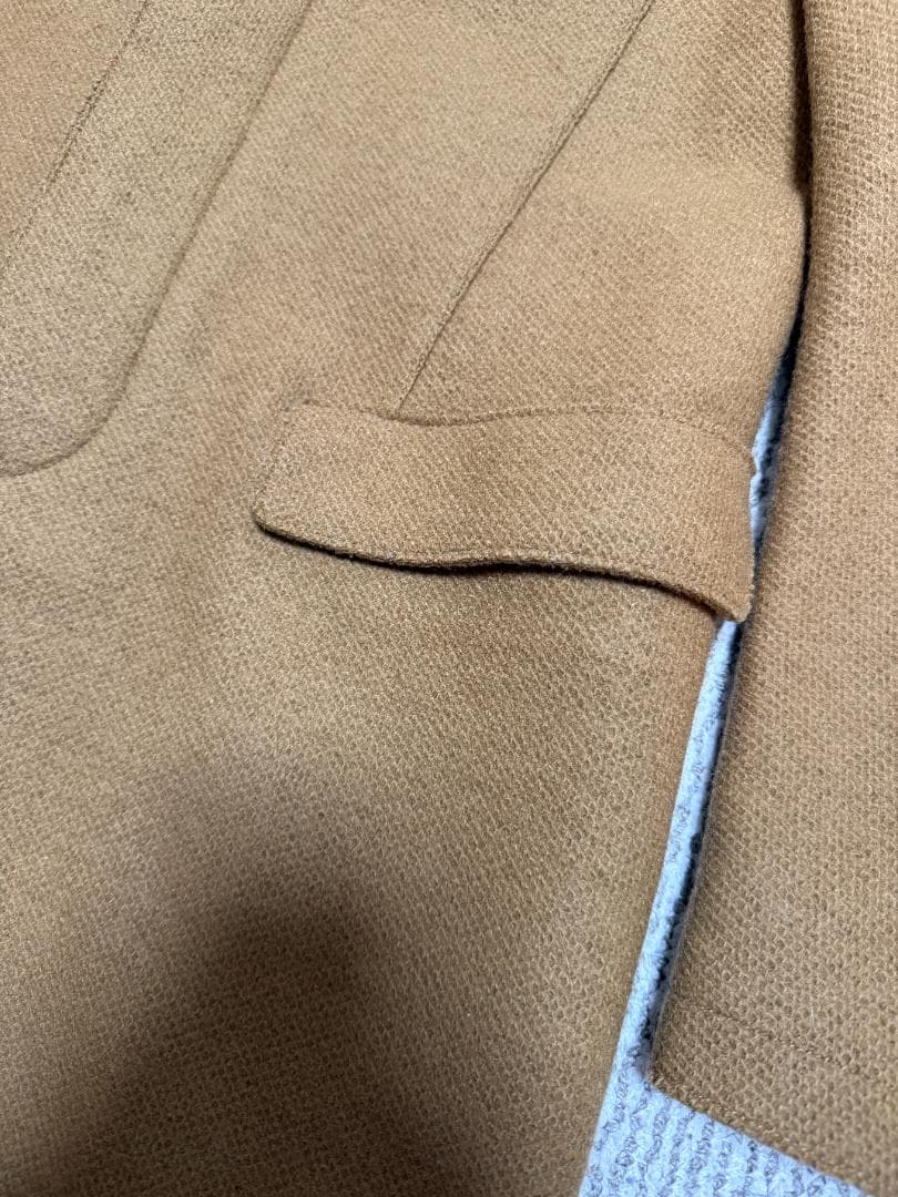 TOMORROWLAND BLUEWORK マスタード チェスターコート TOMORROWLAND BLUEWORK マスタード チェスターコート