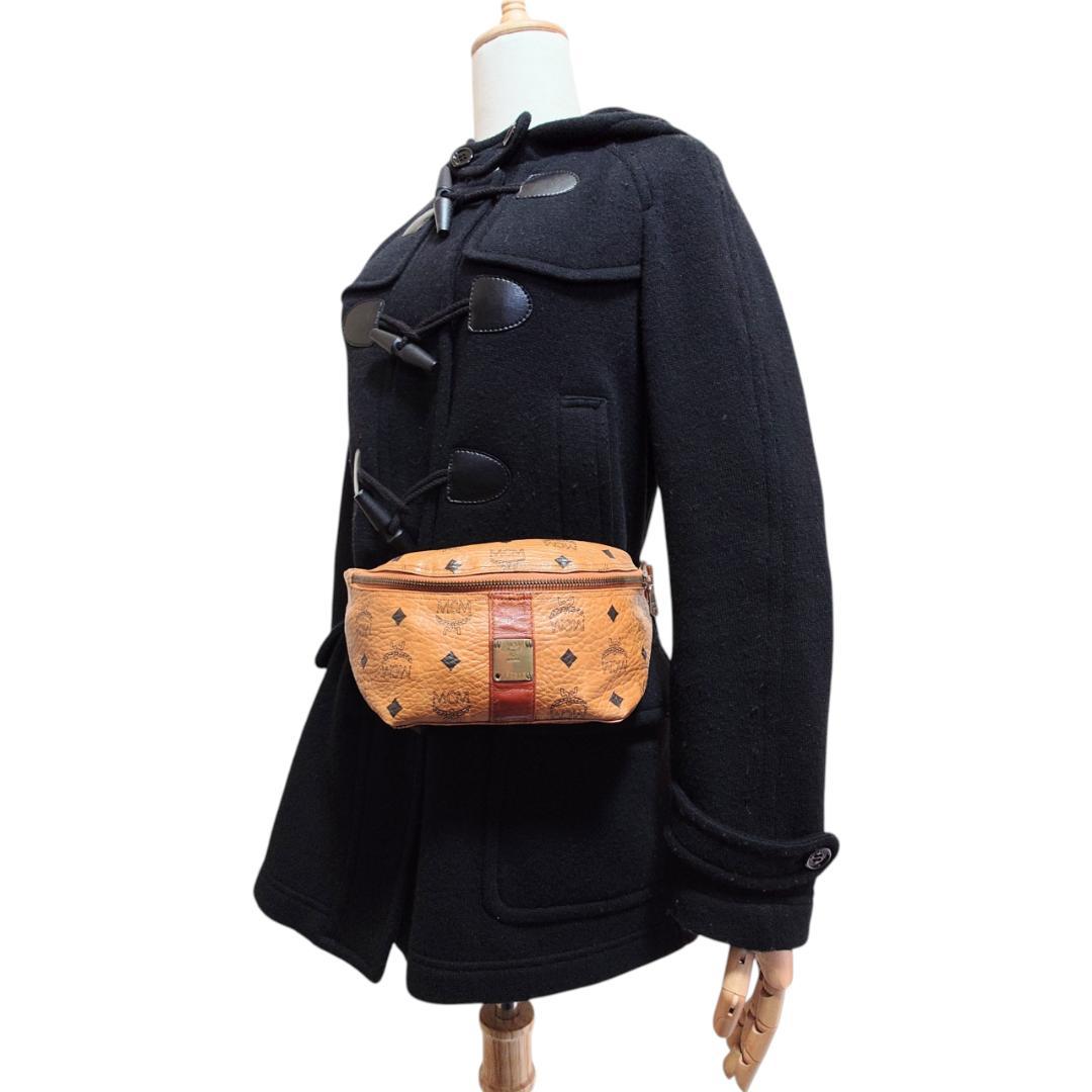 MCM ボディバッグ　ウエストバッグ　ヴィセトス　ゴールド金具　ブラウン MCM ボディバッグウエストバッグヴィセトスゴールド金具ブラウン