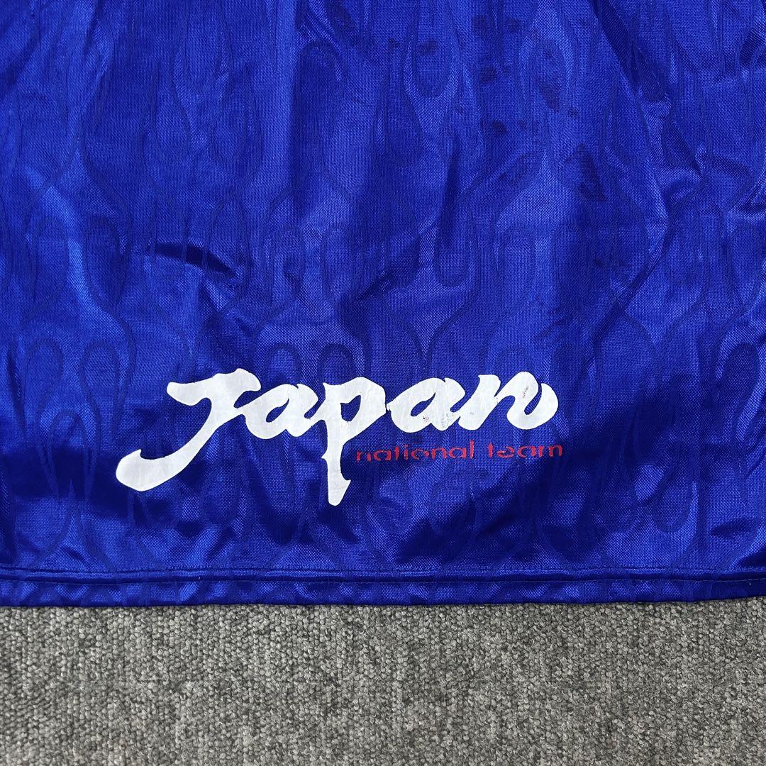 サッカー日本代表ユニフォーム　炎　アシックス　フランスW杯　ワールドカップ　古着