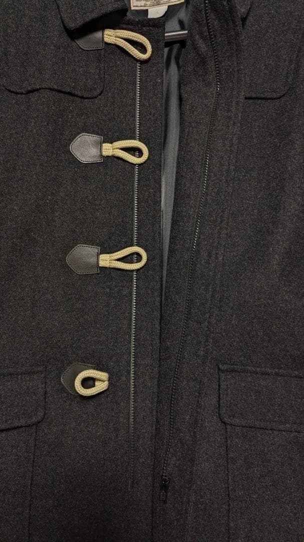 (未使用) 郁文館夢学園 男女兼用チャコールダッフルコート (未使用) 郁文館夢学園 男女兼用チャコールダッフルコート