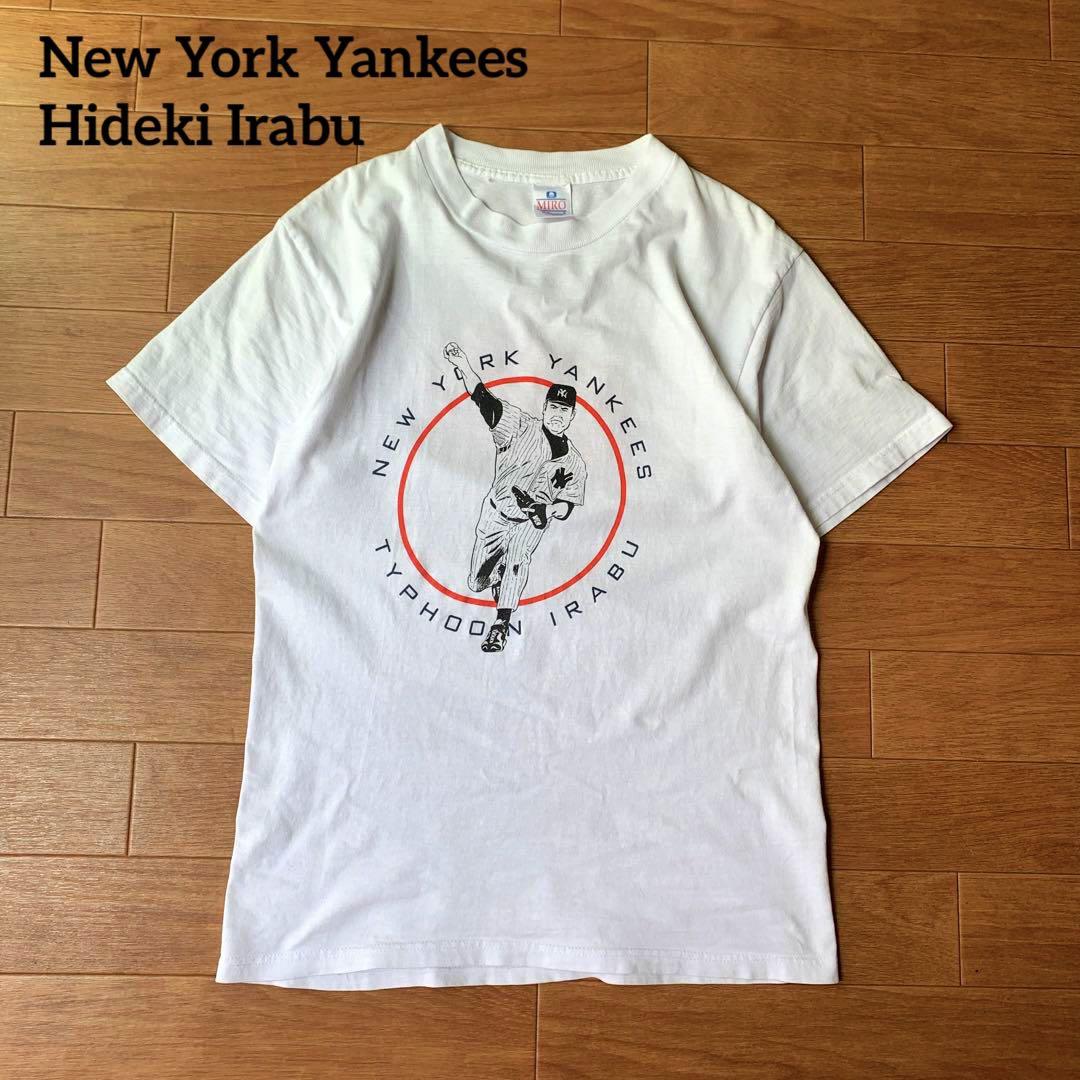 海外並行輸入正規品 伊良部秀輝 Yankeesヤンキース York New MLB 90s Tシャツ メルカリ - 応援ユニフォーム、ウエア