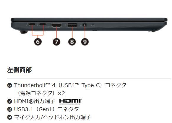 Dynabook/G83HS/11世代i5/SSD512GB/16GB/13.3