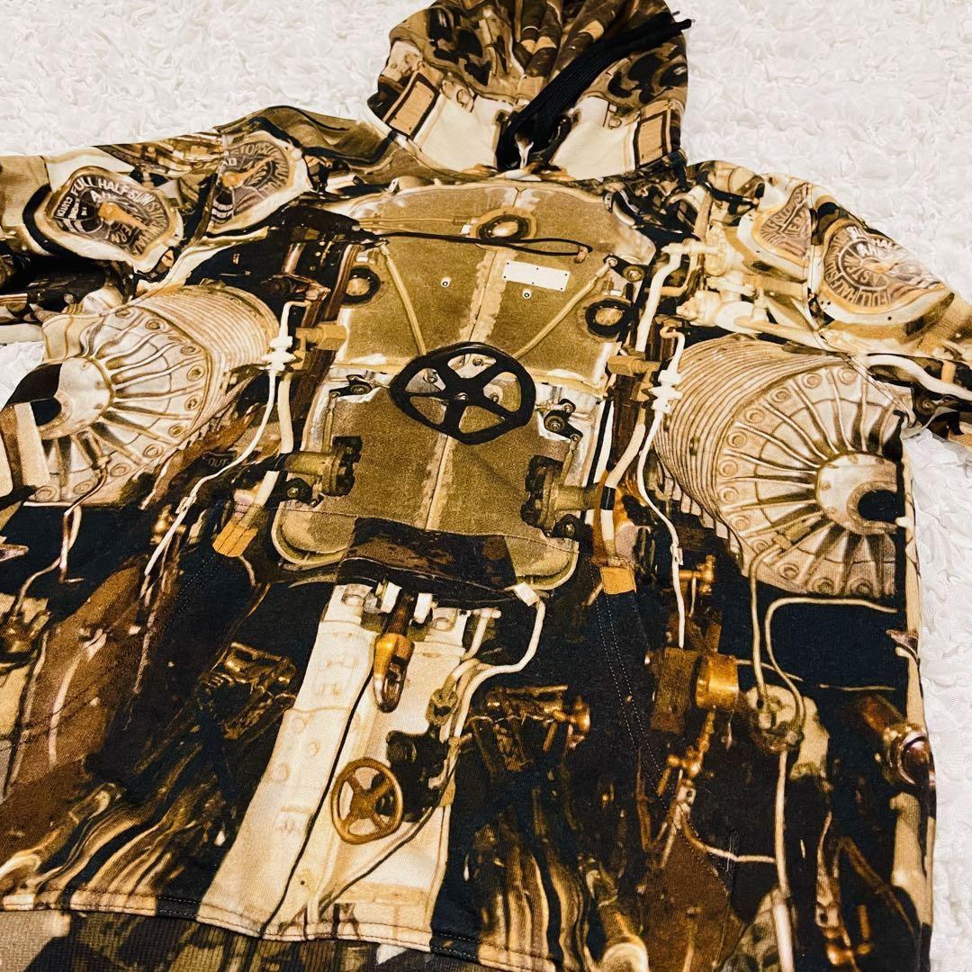 【直営店買付】★Burberry★Submarine プリント パーカー 3/3まで期間限定値下】バーバリー Submarine プリント パーカー S