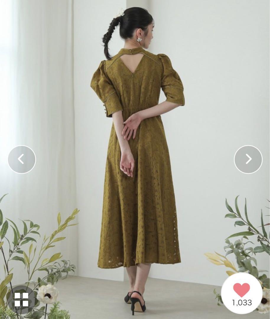 kana 総レース　結婚式　お呼ばれドレス　パーティードレス