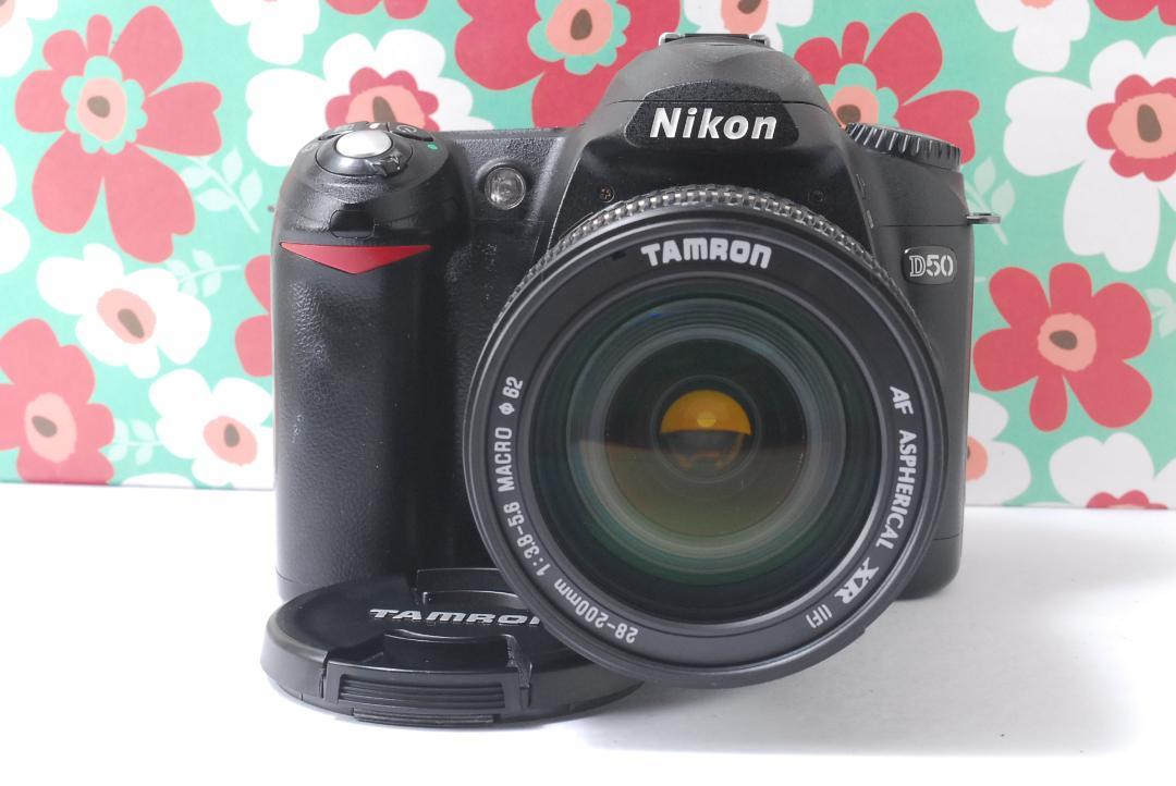 ❤1本のレンズで近く～遠くまで撮影❤️Nikon D50❤スマホ転送