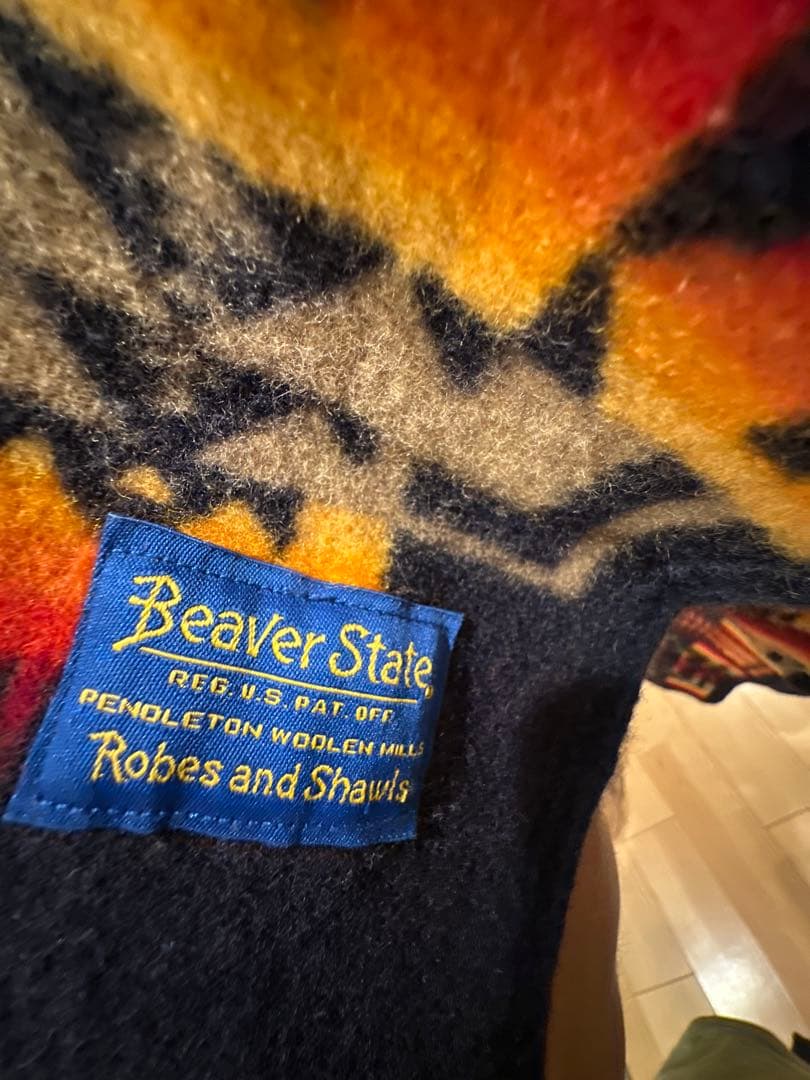 ペンドルトン ムチャチョブランケット インディゴ