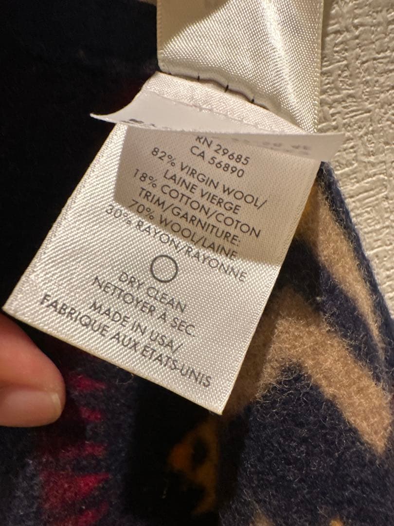 ペンドルトン ムチャチョブランケット インディゴ