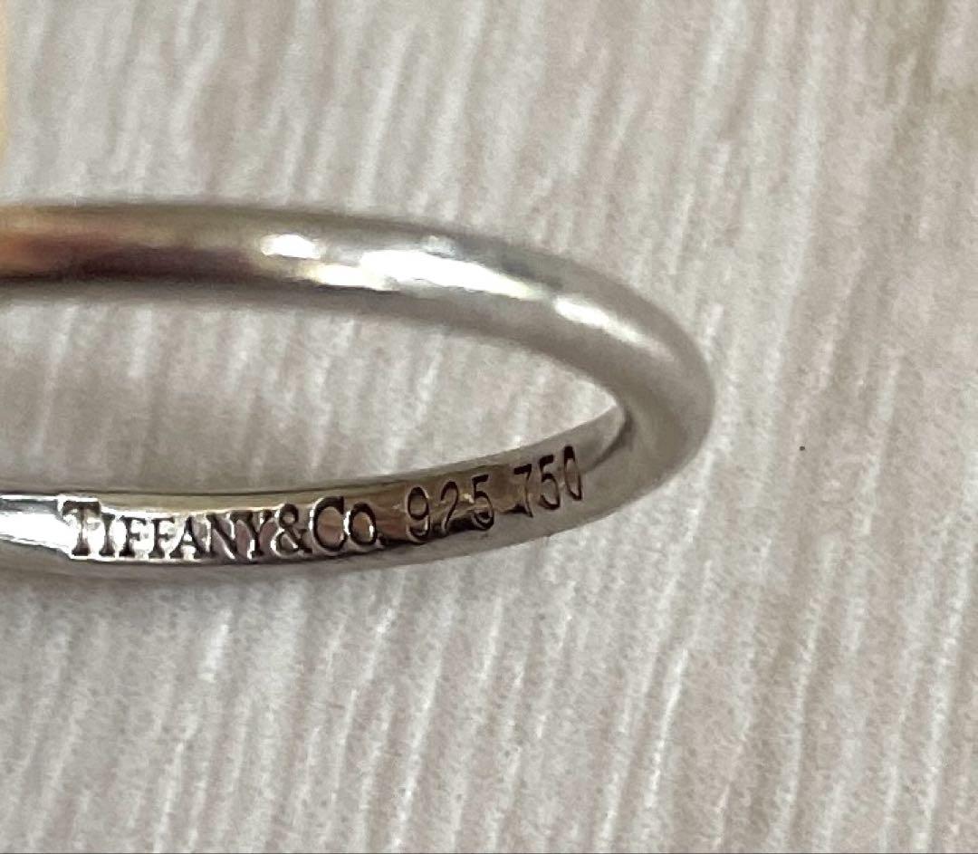 ティファニー　フックアンドアイ　18k シルバー　ブレスレット&リング　2点 ティファニー フックアンドアイ 18k シルバー ブレスレット