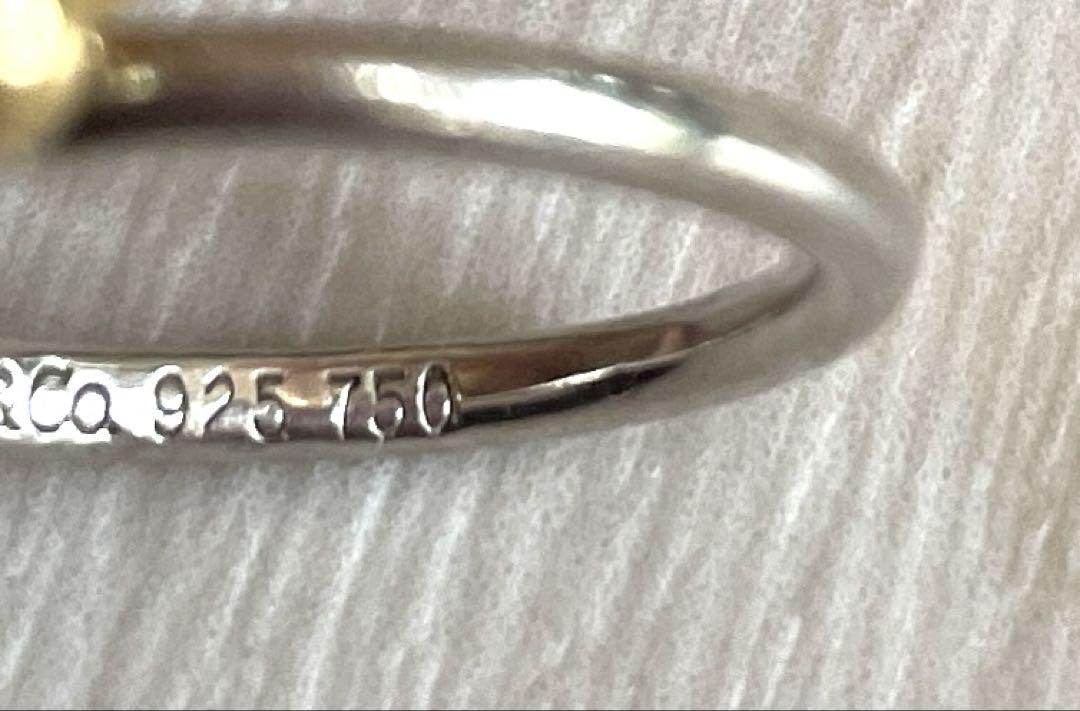 ティファニー　フックアンドアイ　18k シルバー　ブレスレット&リング　2点 ティファニー フックアンドアイ 18k シルバー ブレスレット