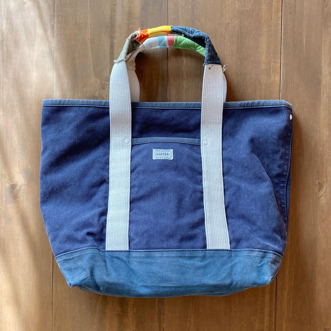 人気アイテム PORTER×fennica B印ヨシダ別注ラグハンドルトートバッグ バッグ