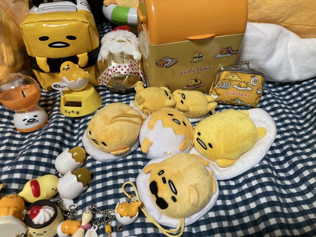 楽天 ぐでたま ぬいぐるみと雑貨セット まとめて 貯金箱 しゃべる その他