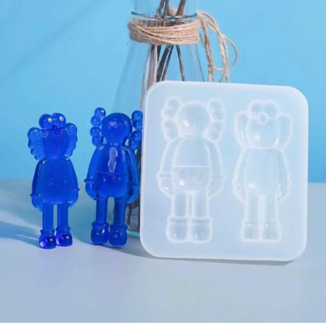 新品お手作りカウズKAWS セサミストリートシリコン型型抜きモールド