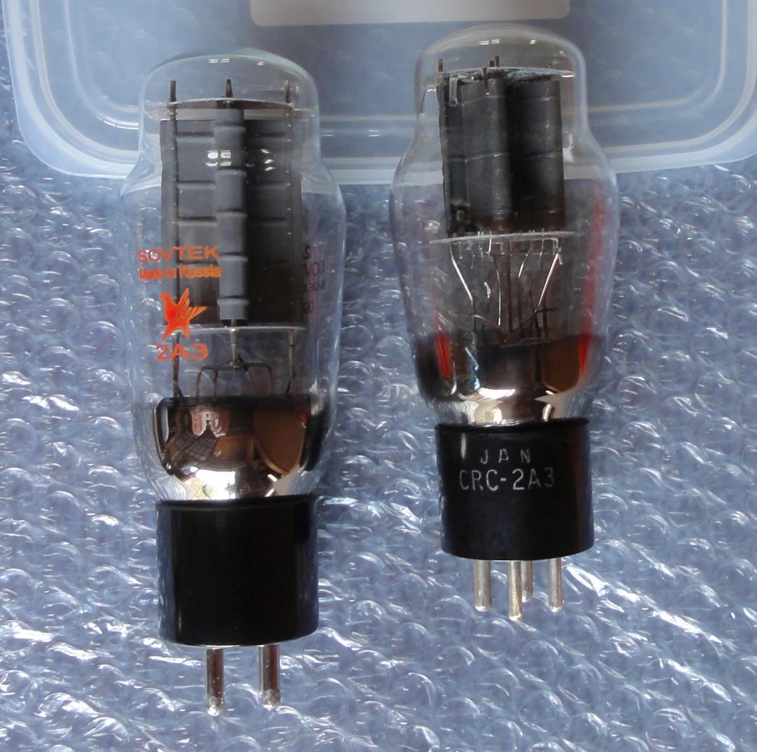 真空管　SOVTEK 2A3  2本 元箱入り