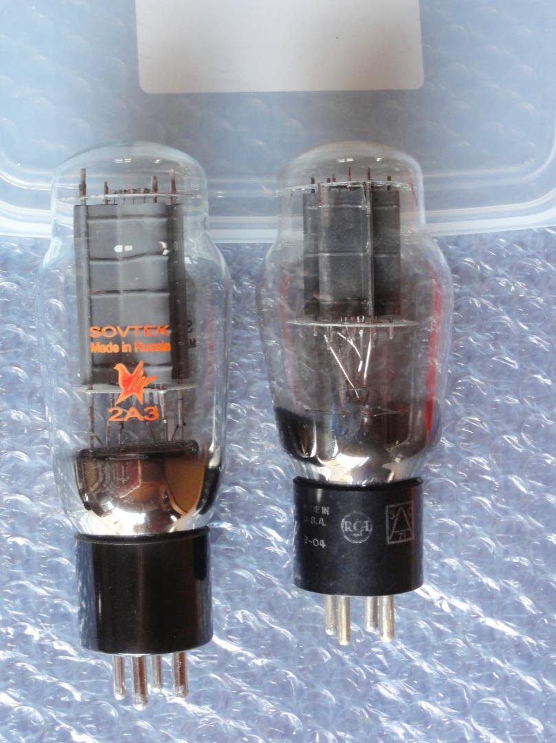 真空管　SOVTEK 2A3  2本 元箱入り
