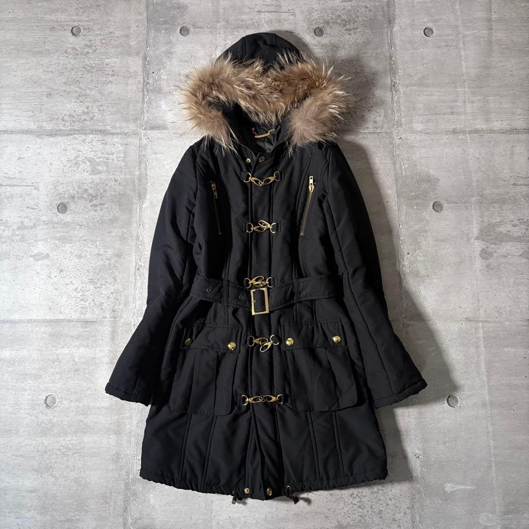 00s fireman jacket far gold buckle y2k 00s fireman jacket far gold buckle y2k