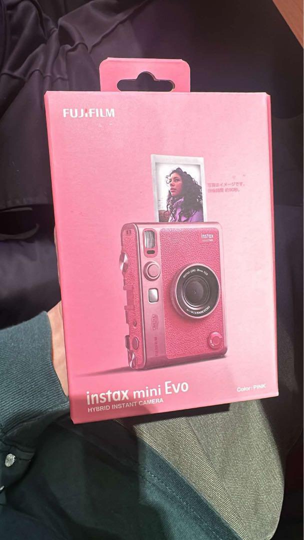 [新品未使用]富士フィルムINS MINI EVO PINK C