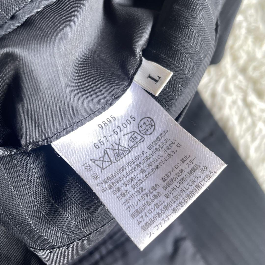 【美品】the shop tk スーツ セットアップ　グレーストライプ　メンズL