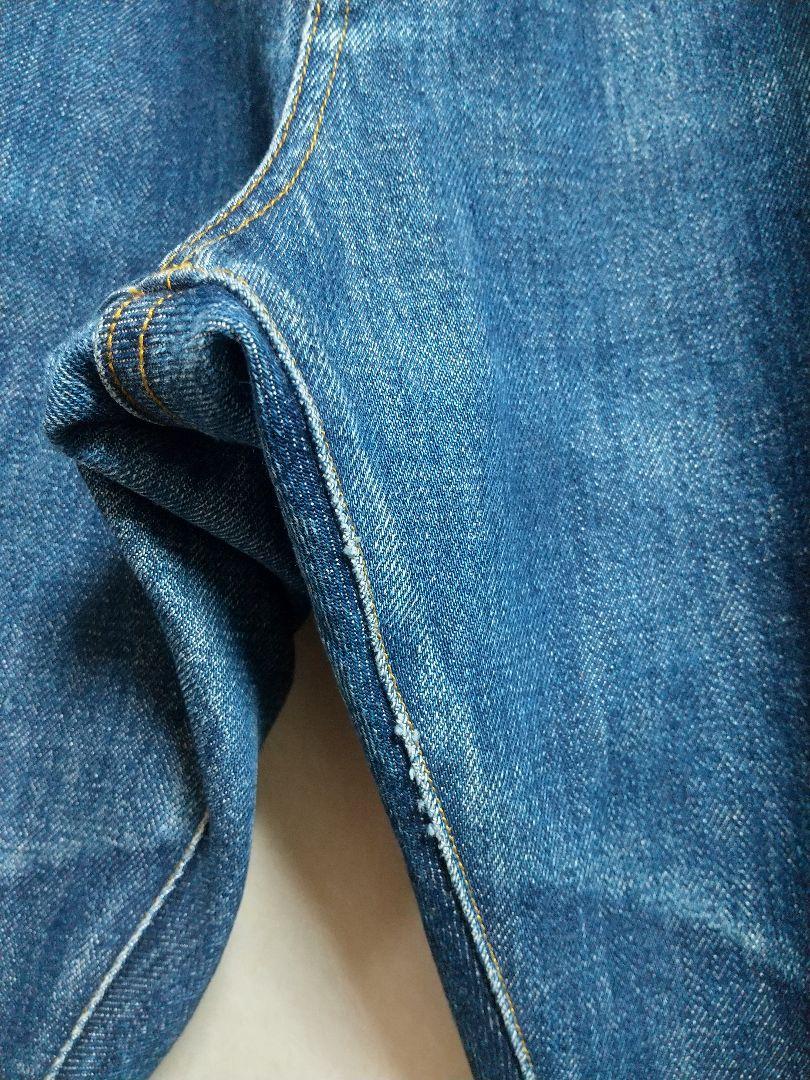 エレクトリックコテージ グッドイナフ Wネーム デニムパンツ 美品 濃紺 36
