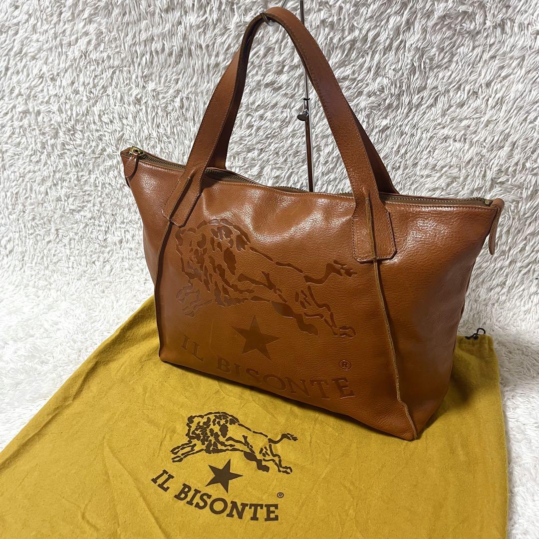 美品♡A4可♡IL BISONTE イルビゾンテ エンボスロゴ ビジネスバッグ 美品♡A4可♡IL BISONTE イルビゾンテ エンボスロゴ ビジネスバッグ