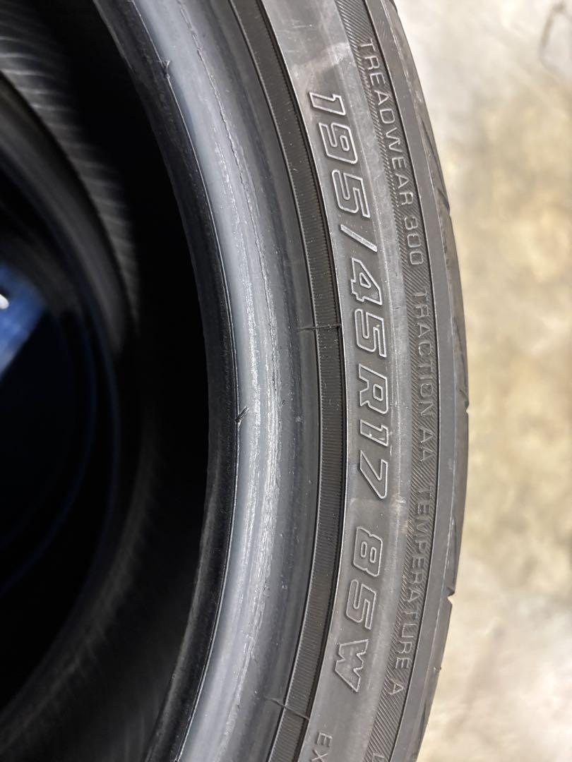 Yokohama ADVAN フレバ　195/45R17 4本セット