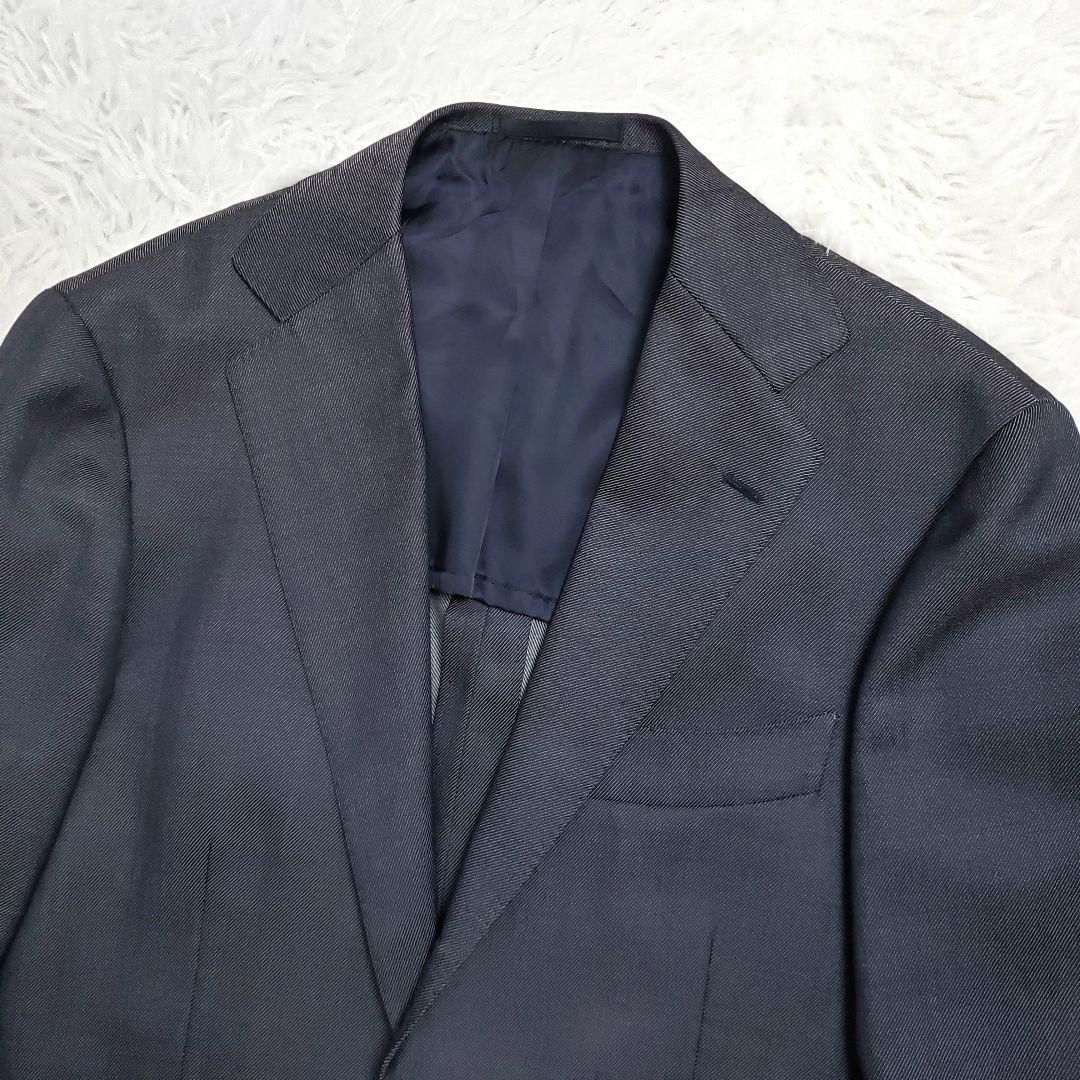 ゆこ RING JACKET テーラードジャケット モヘア混 背抜き L