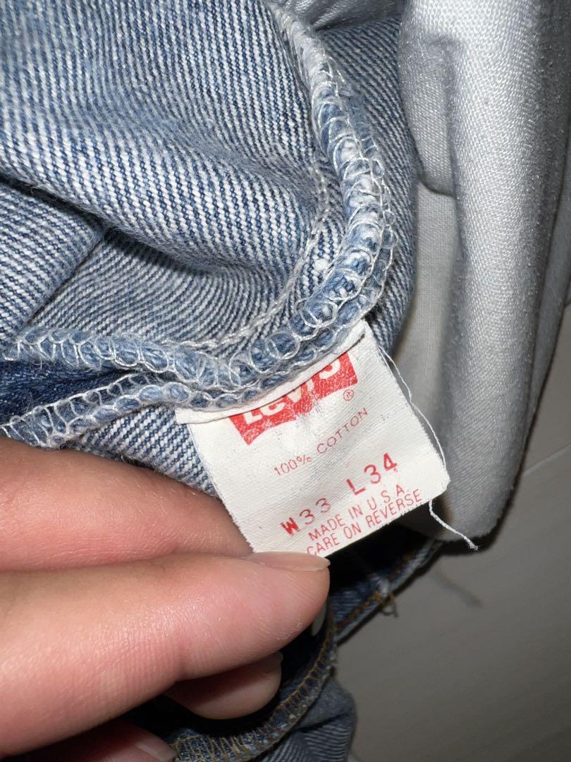 Levi's 501xx W33 L34 インディゴデニム　usa製
