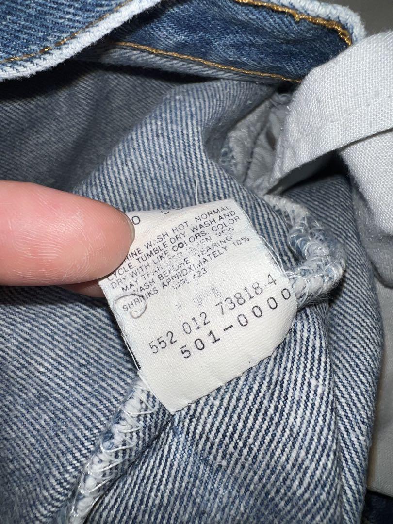 Levi's 501xx W33 L34 インディゴデニム　usa製