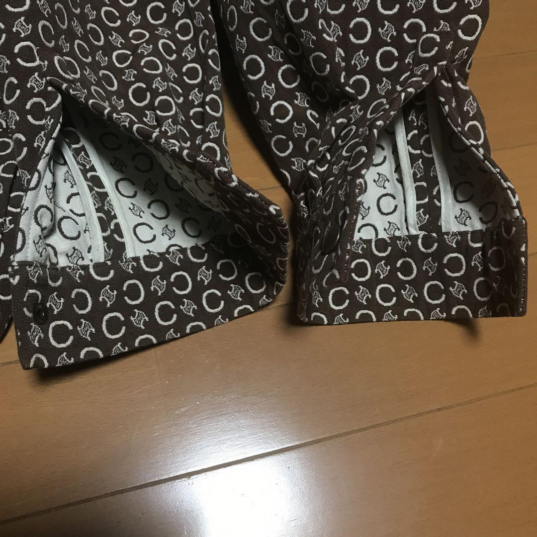 セリーヌ CELINE ジップブルゾン トリオンフ 総柄 画像19