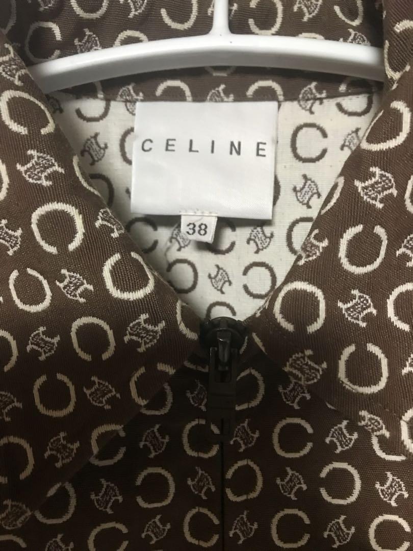 セリーヌ CELINE ジップブルゾン トリオンフ 総柄 画像2