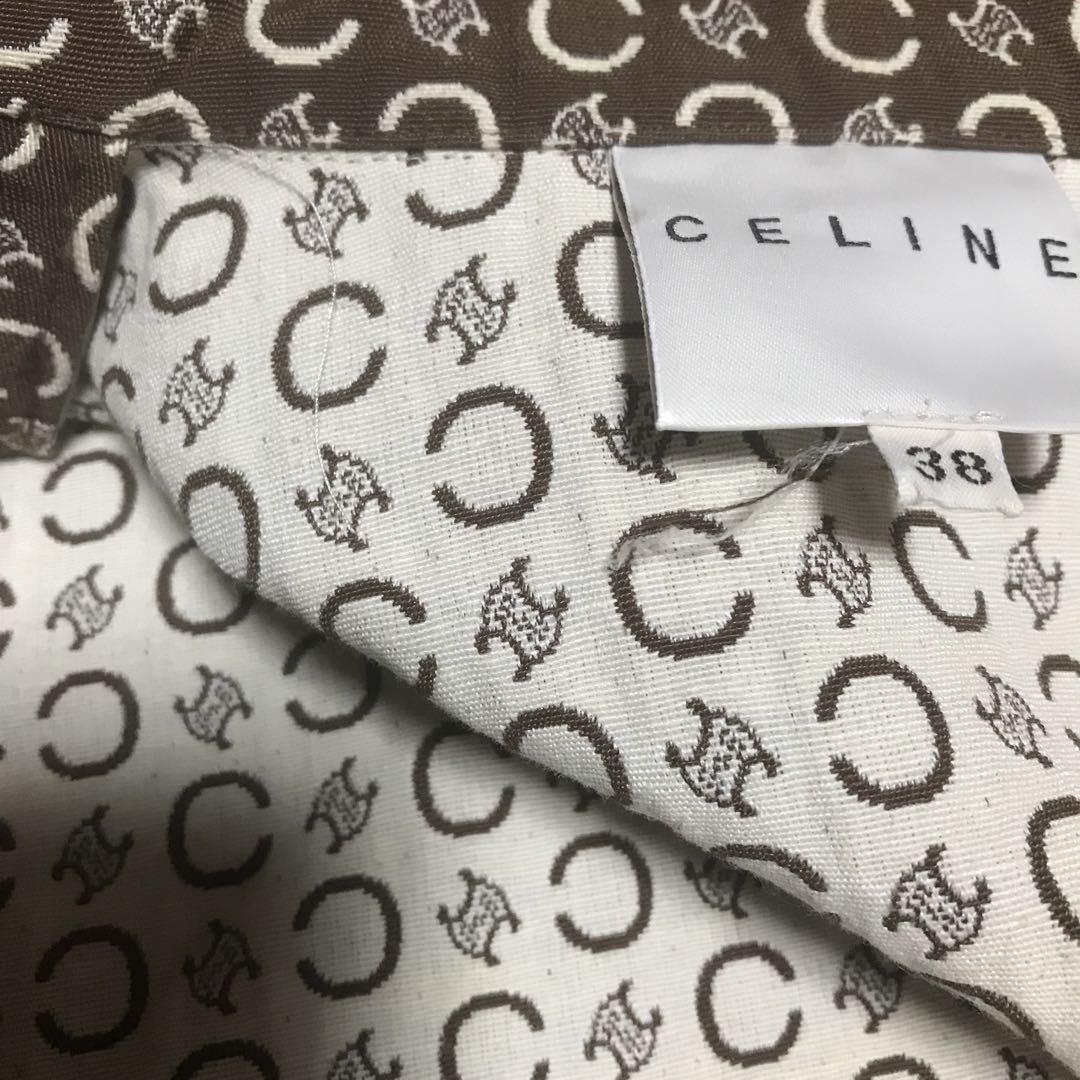 セリーヌ CELINE ジップブルゾン トリオンフ 総柄 画像20