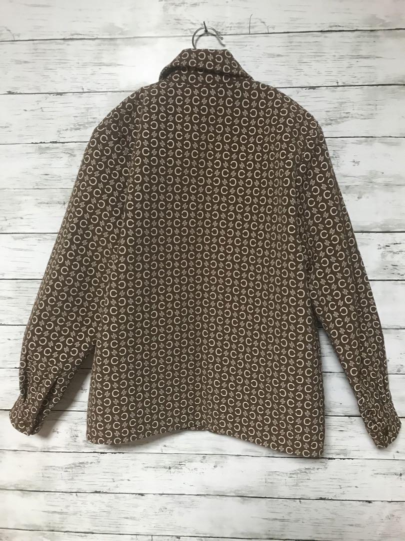 セリーヌ CELINE ジップブルゾン トリオンフ 総柄 画像8