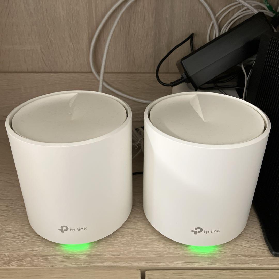 TP-Link Deco X60 Wi-Fi 6 ルーター 2台セット