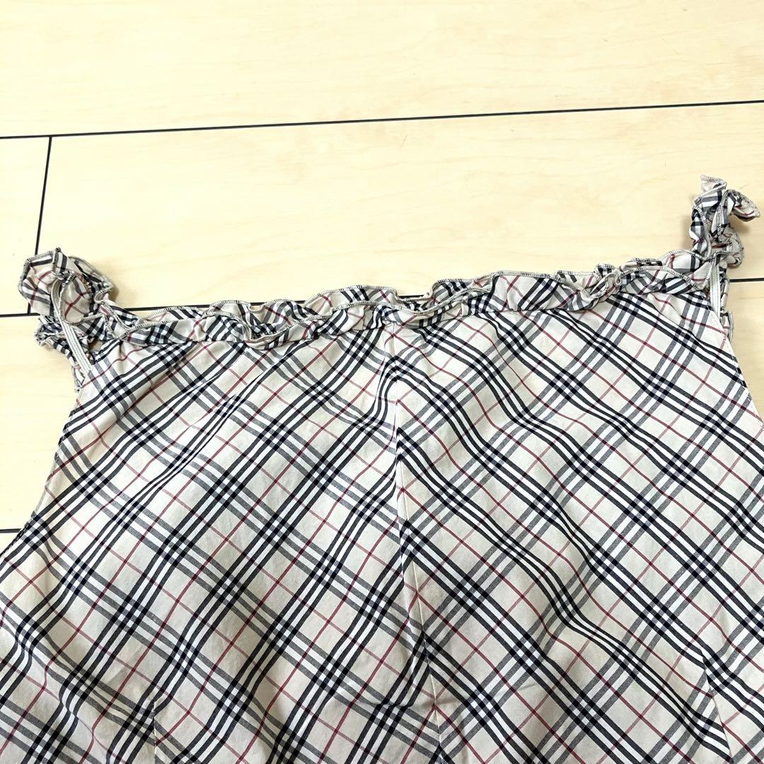 Burberry バーバリー　ブルーレーベル　キャミソール　ノバチェック　36